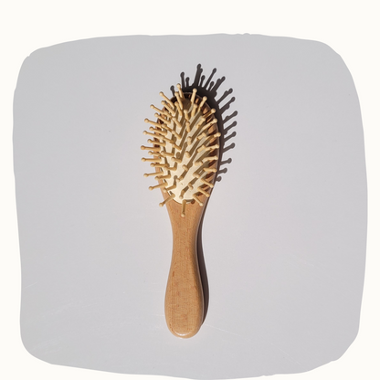 Wooden Baby and Doll Hair brush set