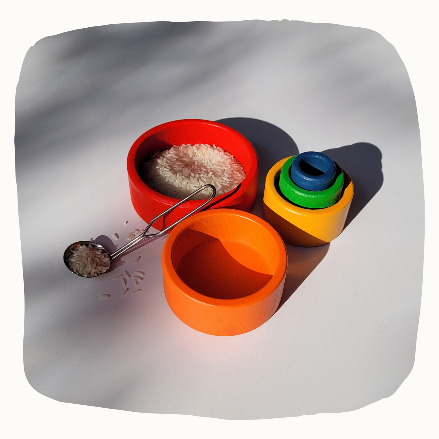 2nd's item Rainbow Nesting Bowls