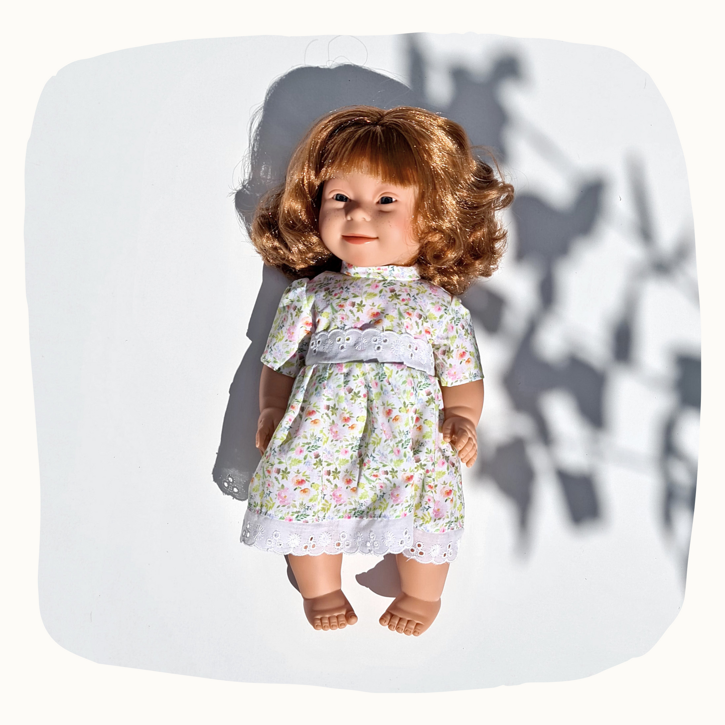 1/2 price! WYNTAH - BABY DOLL WITH DOWN SYNDROME - 40CM